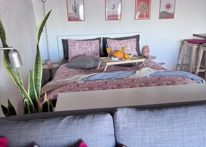 בית נופש Casa Cactus Ocean View Tenerife South El Río